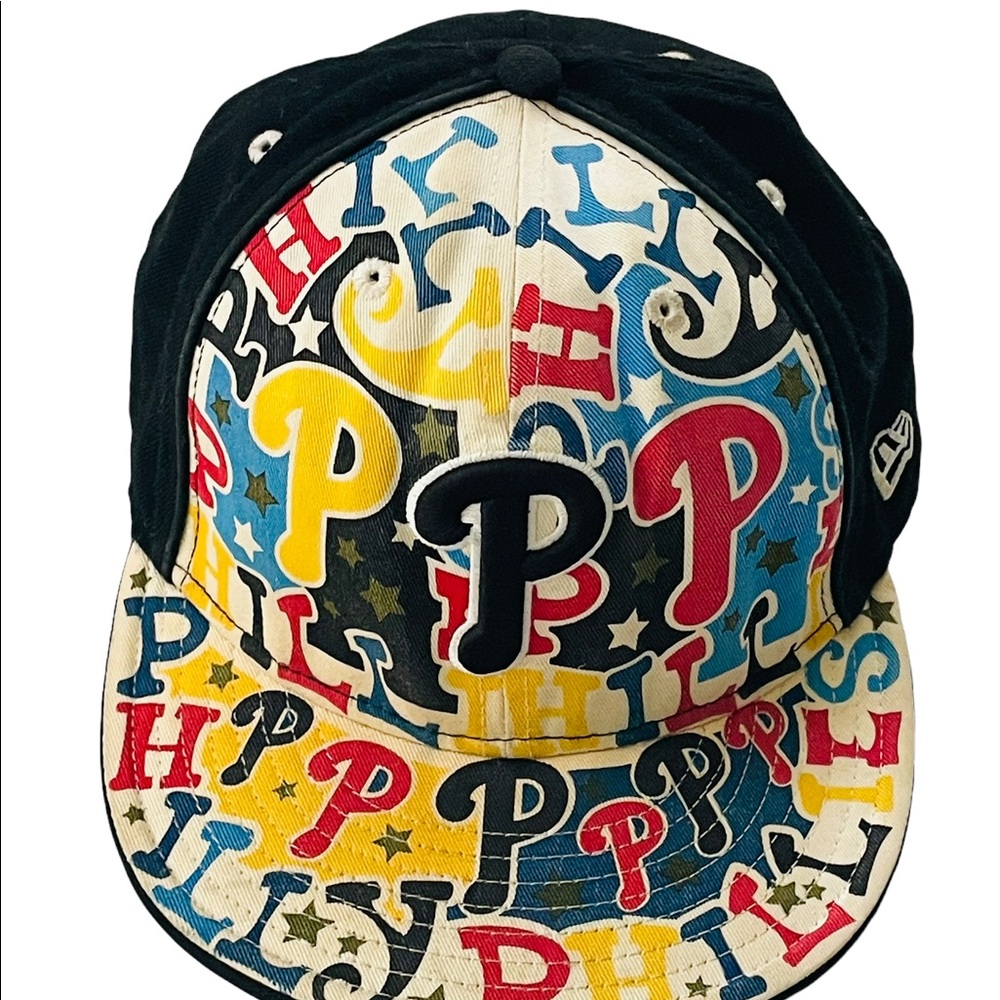 Rare!!! New Era Philadelphia Phillies Mlb Hat Wool Si… - Gem